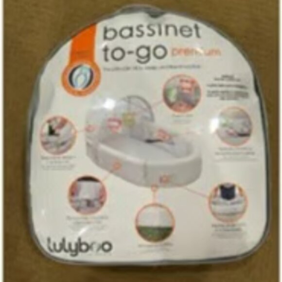 Lulyboo Bassinet To-Go Portable Travel Baby Lounger EUC - Picture 3 of 8